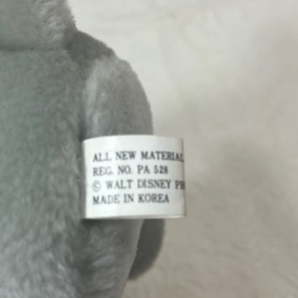 VTG Disney Original DUMBO The Elephant Stuffed Animal Plush Toy 8.5" - Picture 9 of 9